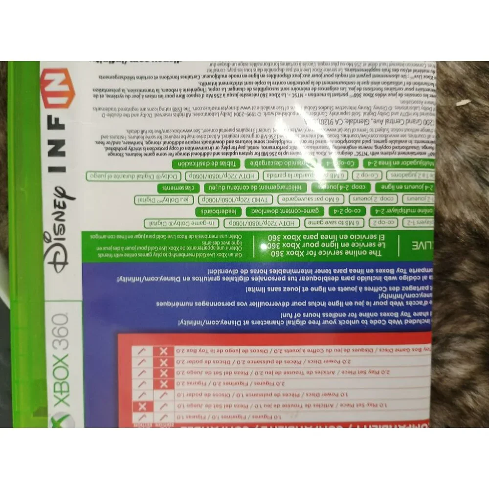 Disney Infinity 2.0 Edition Game Disc & Case‎ Xbox 360